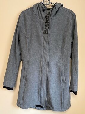 Bench | Gray Hooded Softshell Jacket